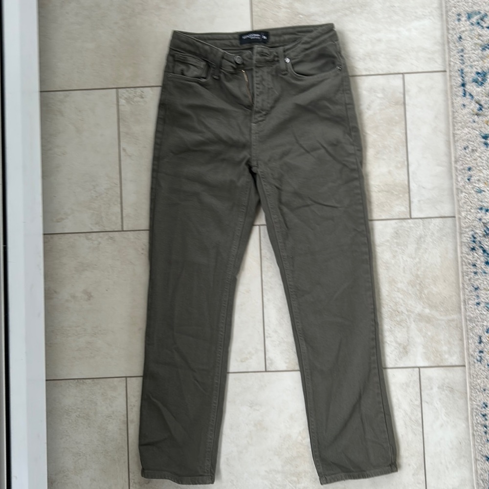 Women’s jeans - olive color, size 26